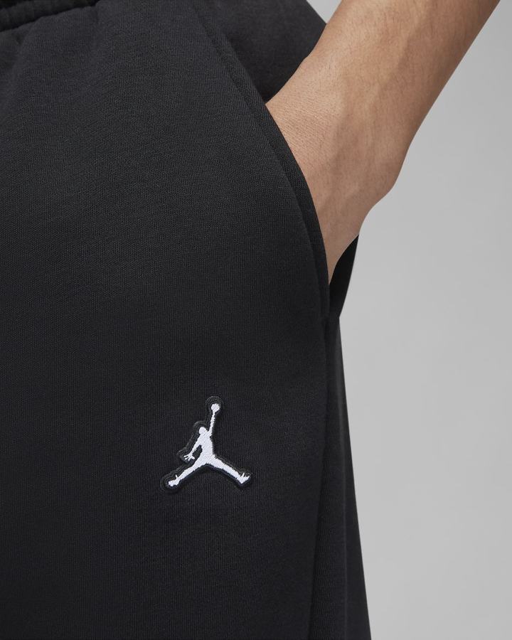 Pantalones Nike Jordan Essential Fleece Hombre Negras Blancas | BYUMX-7564