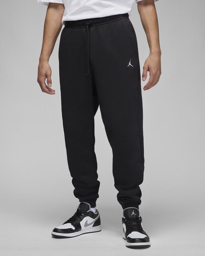 Pantalones Nike Jordan Essential Fleece Hombre Negras Blancas | BYUMX-7564