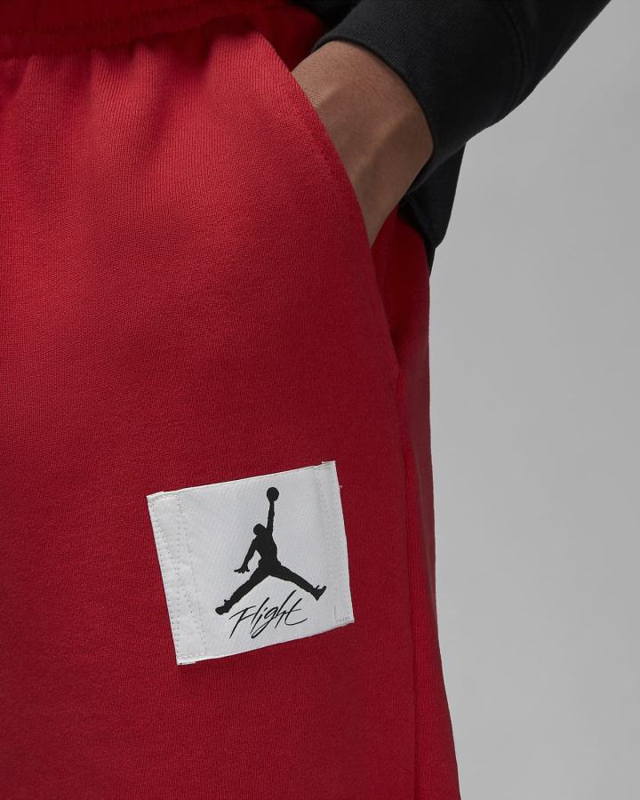 Pantalones Nike Jordan Essentials Fleece Hombre Rojas | HWIXD-7236