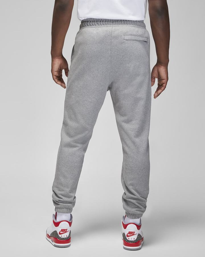 Pantalones Nike Jordan Essentials Fleece Hombre Gris Oscuro | KNMFB-9812