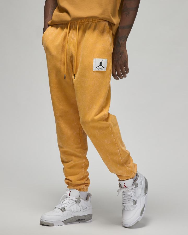 Pantalones Nike Jordan Essentials Fleece Hombre Amarillo | KXYTP-2936