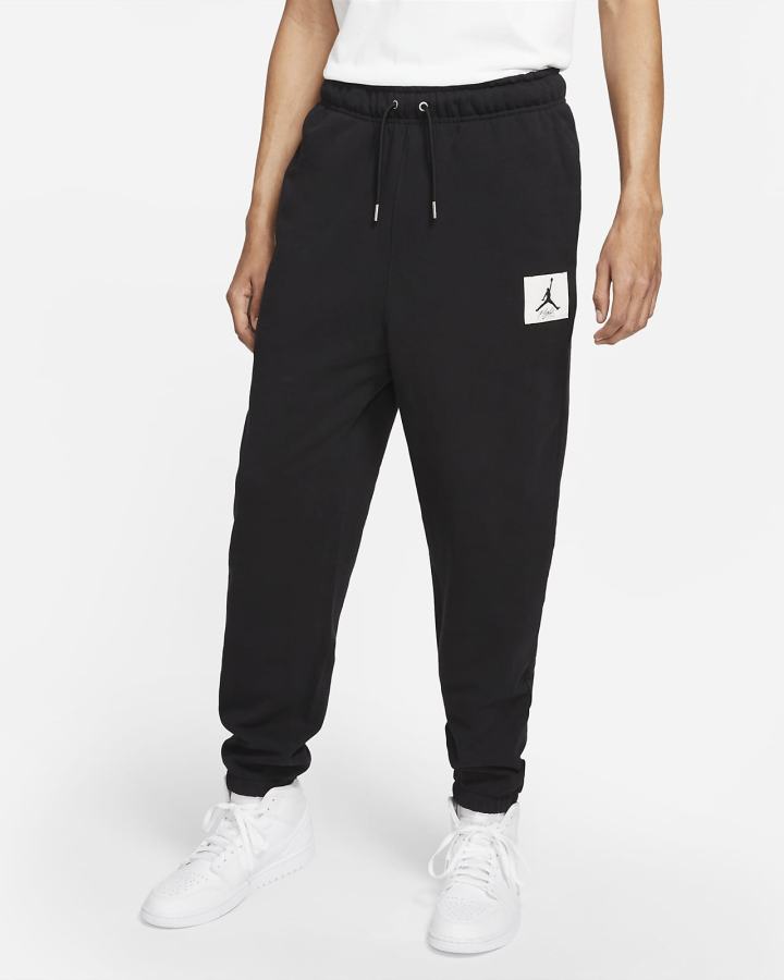 Pantalones Nike Jordan Essentials Statement Fleece Hombre Negras | USXDT-3907