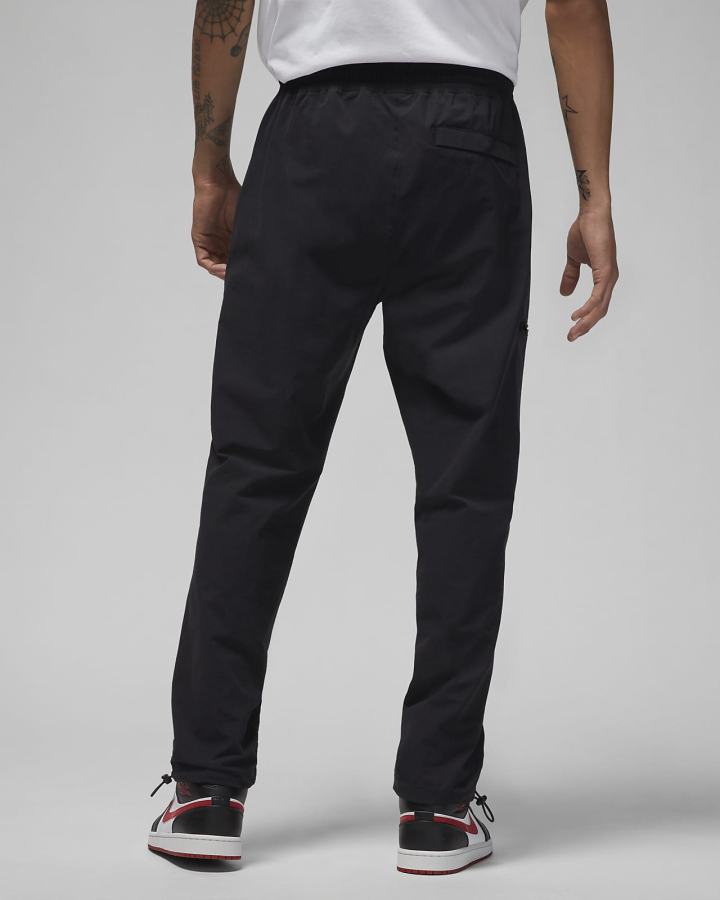 Pantalones Nike Jordan Essentials Woven Hombre Negras Blancas | CRQFU-7086