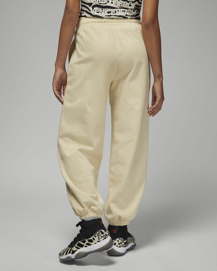 Pantalones Nike Jordan Flight Fleece Mujer Beige | CIPFV-4579