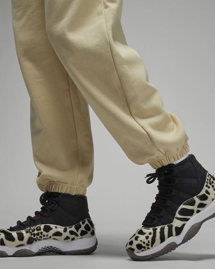 Pantalones Nike Jordan Flight Fleece Mujer Beige | CIPFV-4579
