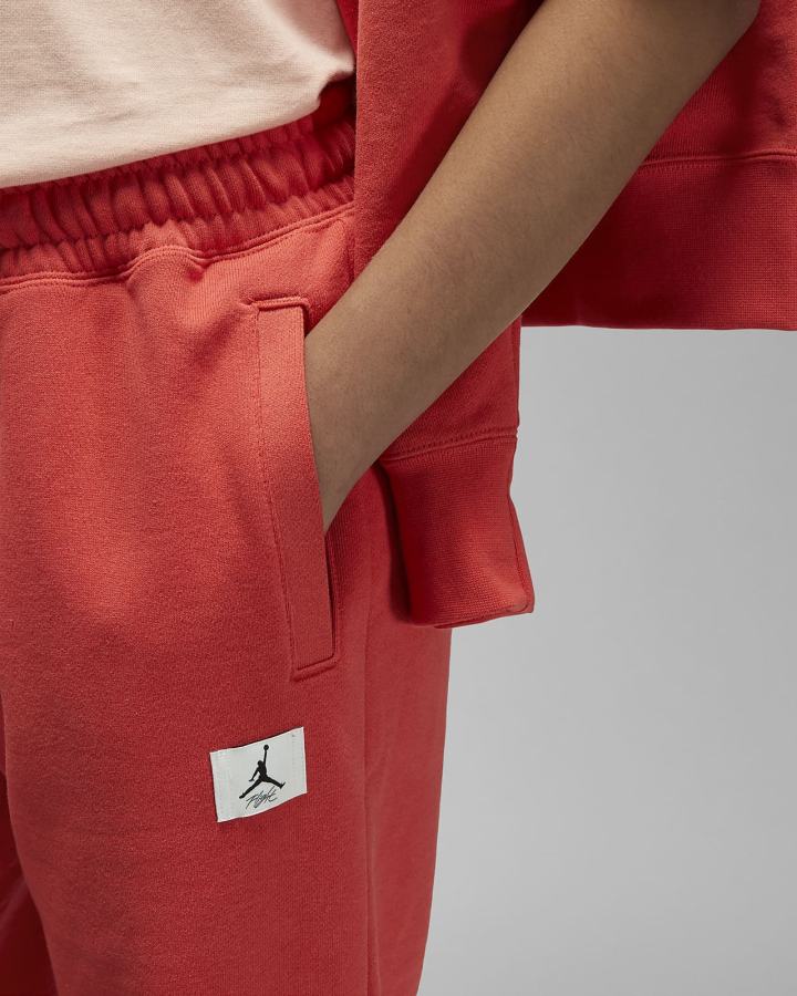 Pantalones Nike Jordan Flight Fleece Mujer Naranjas | NLIWO-4582
