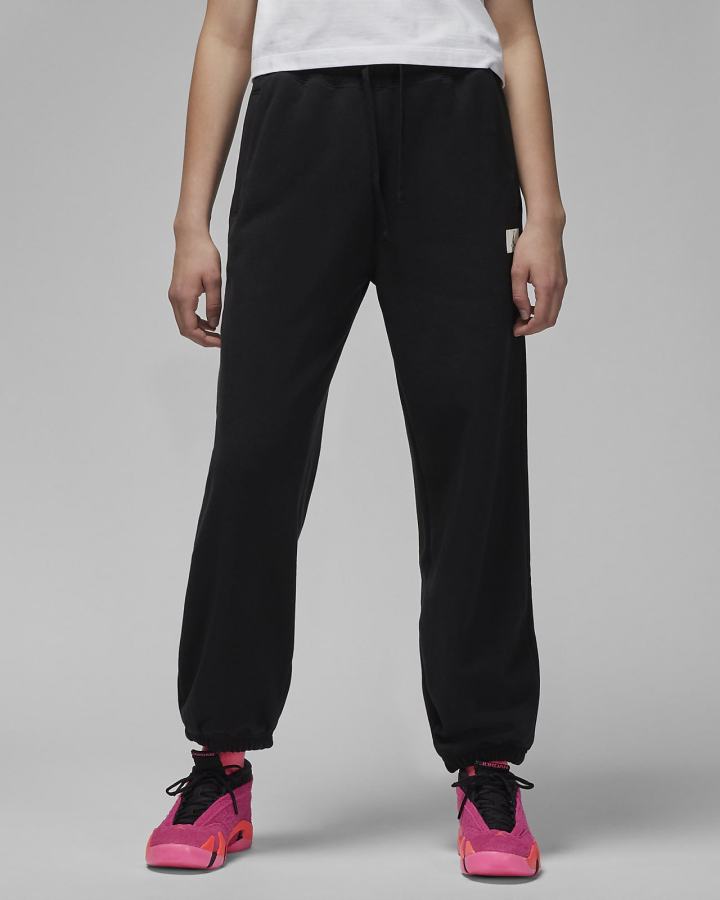 Pantalones Nike Jordan Flight Fleece Mujer Negras | VYDMU-8314
