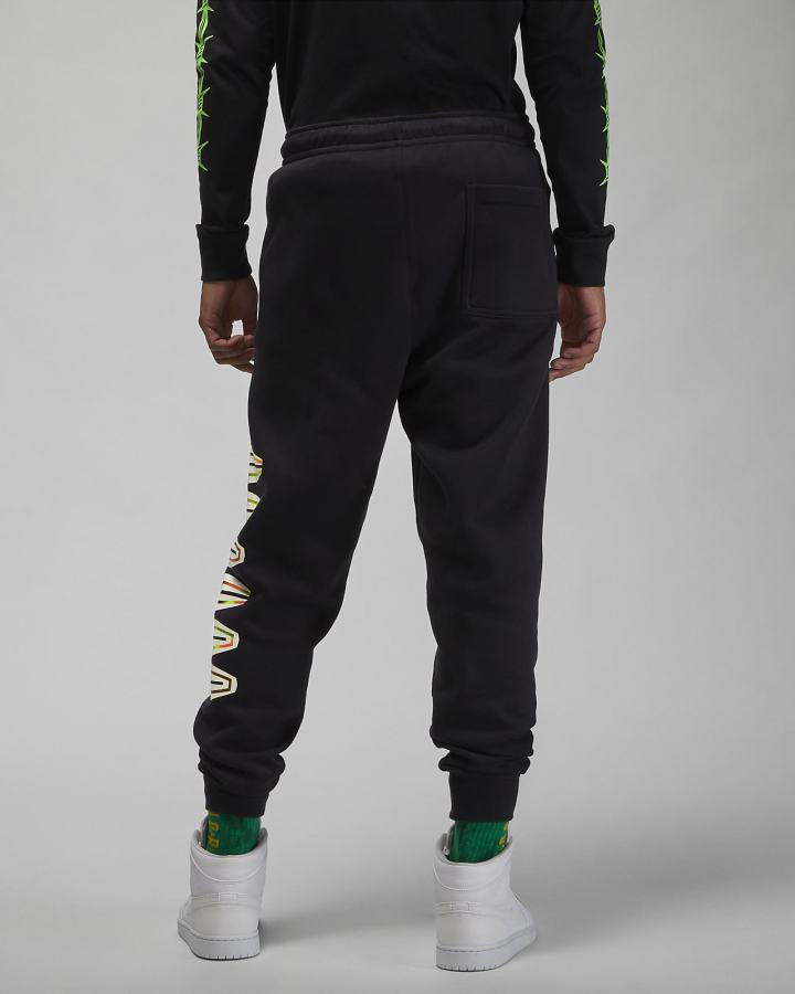 Pantalones Nike Jordan Flight MVP Fleece Hombre Negras | SHCOB-8190