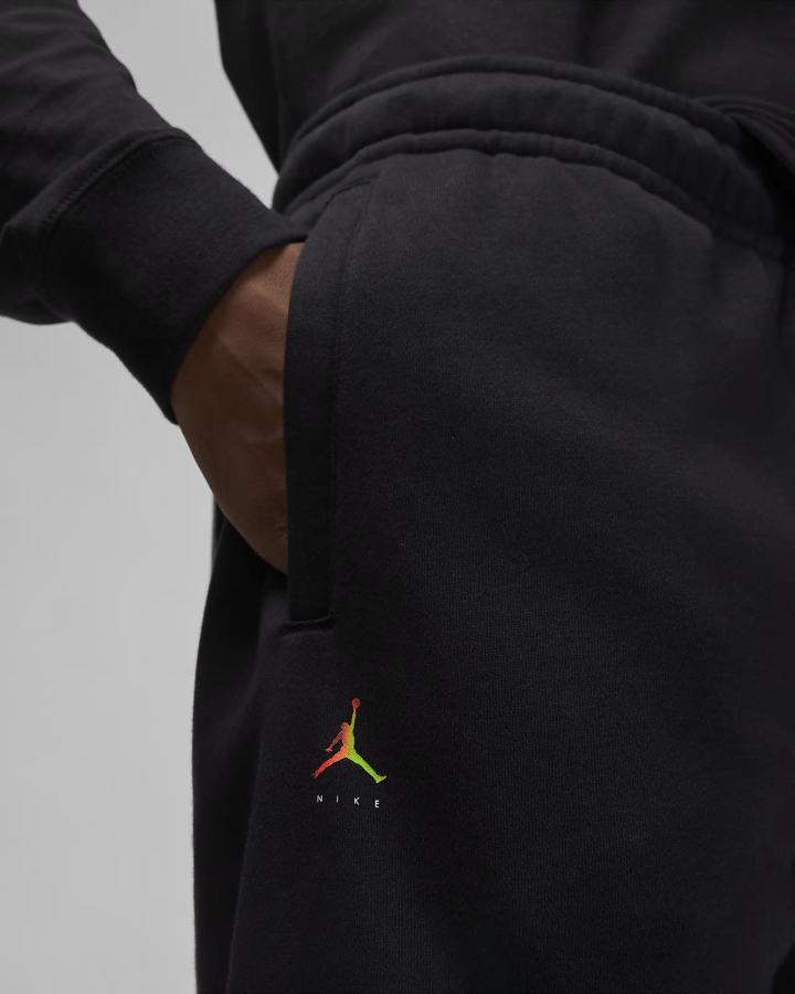 Pantalones Nike Jordan Flight MVP Fleece Hombre Negras | SHCOB-8190