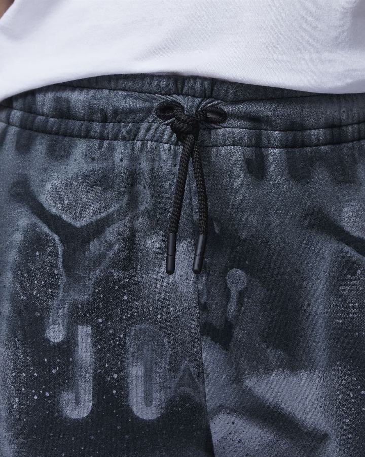 Pantalones Nike Jordan Kids Essentials Printed Fleece Niña Negras | MAPWT-4102