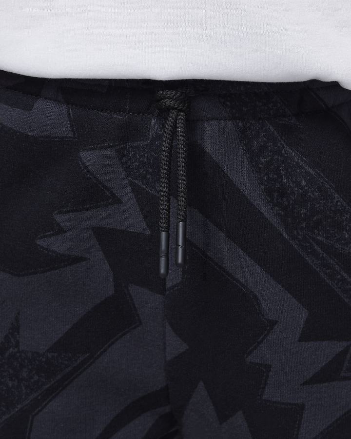 Pantalones Nike Jordan Kids Essentials Printed Fleece Niño Negras | OQLDZ-3642