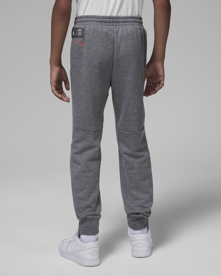 Pantalones Nike Jordan Kids Paris Saint-Germain French Terry Niño Gris Oscuro | SKOBN-7925