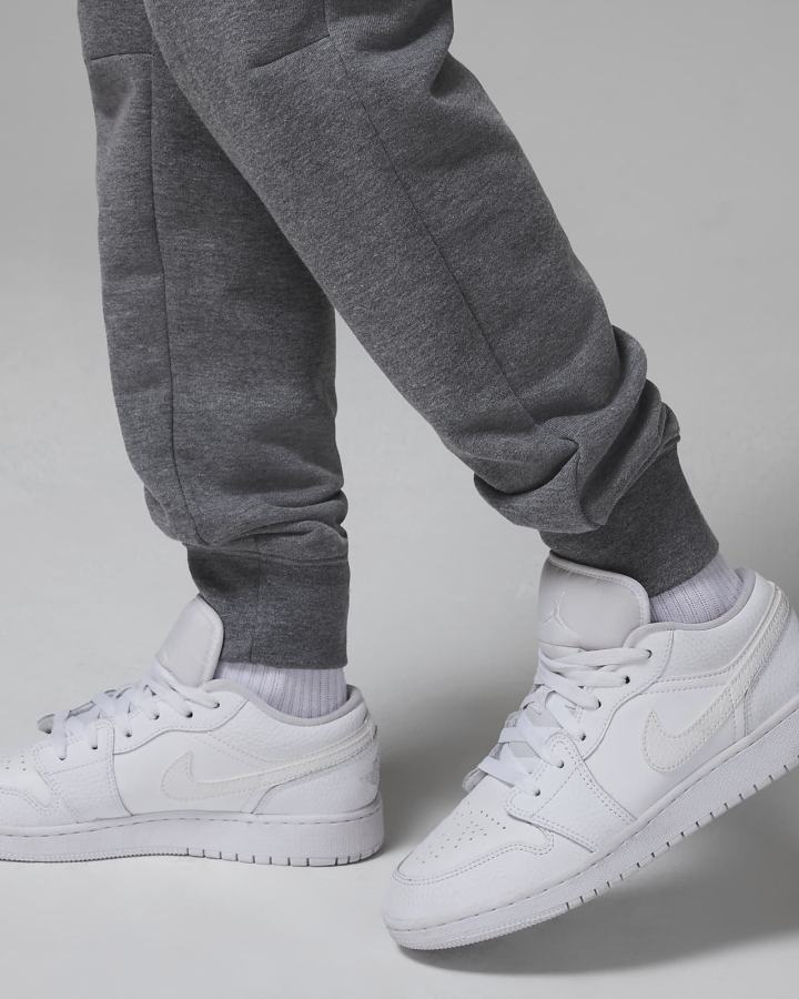 Pantalones Nike Jordan Kids Paris Saint-Germain French Terry Niño Gris Oscuro | SKOBN-7925