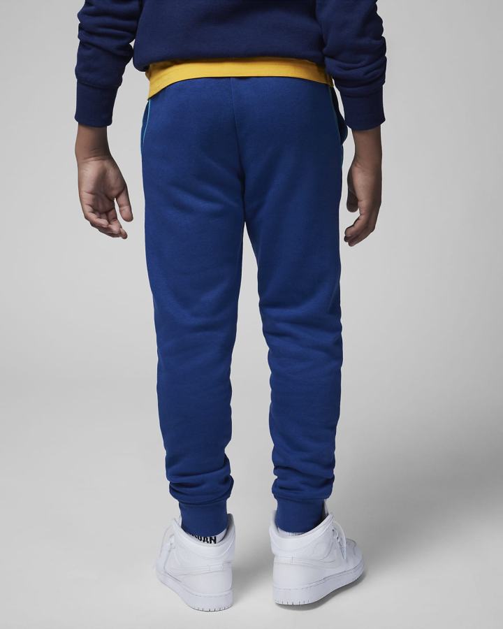 Pantalones Nike Jordan Kids Vert Tape Fleece Niño Azules | AXRHB-7930