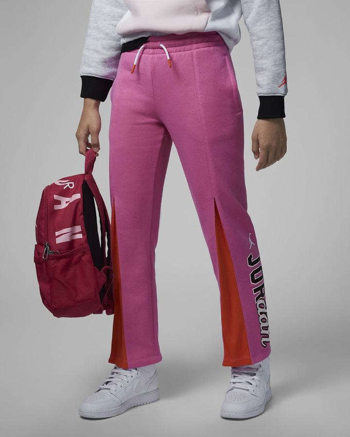 Pantalones Nike Jordan Kids You Can Play Fleece Niña Rosas | THZGQ-6174