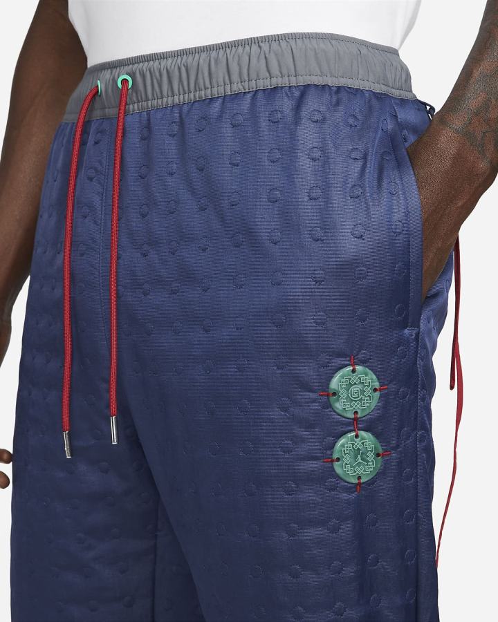 Pantalones Nike Jordan x CLOT Woven Hombre Azul Marino Gris Rojas | VNRBS-1563