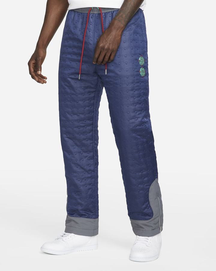 Pantalones Nike Jordan x CLOT Woven Hombre Azul Marino Gris Rojas | VNRBS-1563