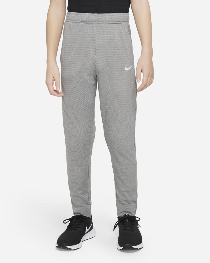 Pantalones Nike Kids Poly+ Training Niño Gris Oscuro | OIWGZ-9674