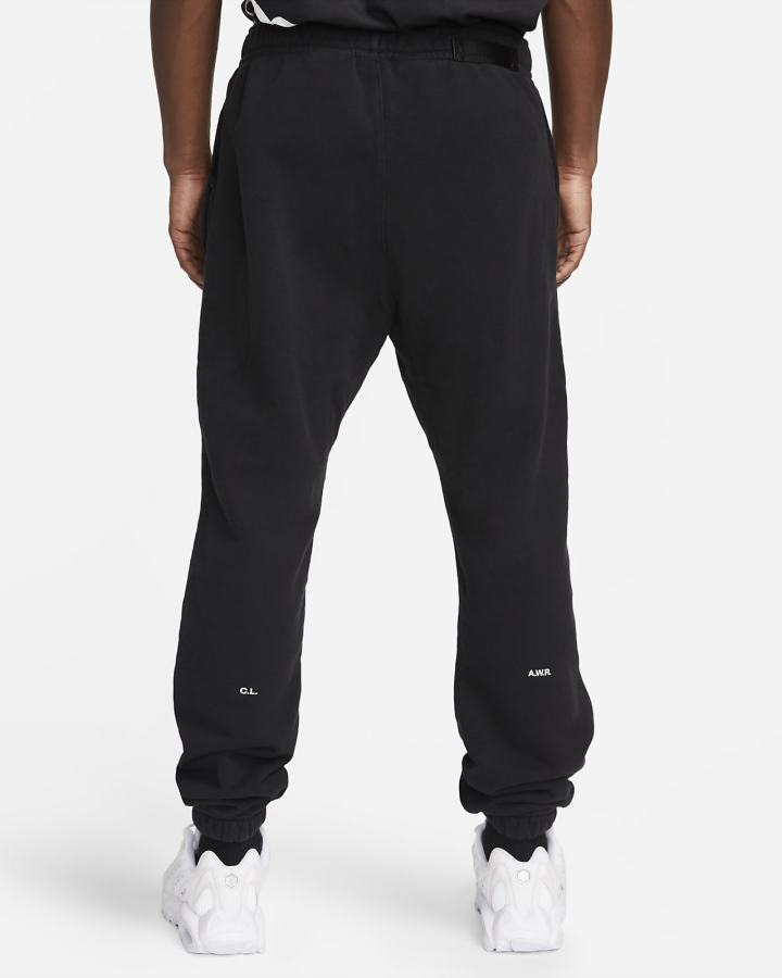 Pantalones Nike NOCTA Fleece Basketball Hombre Negras Blancas | BHVWE-5208