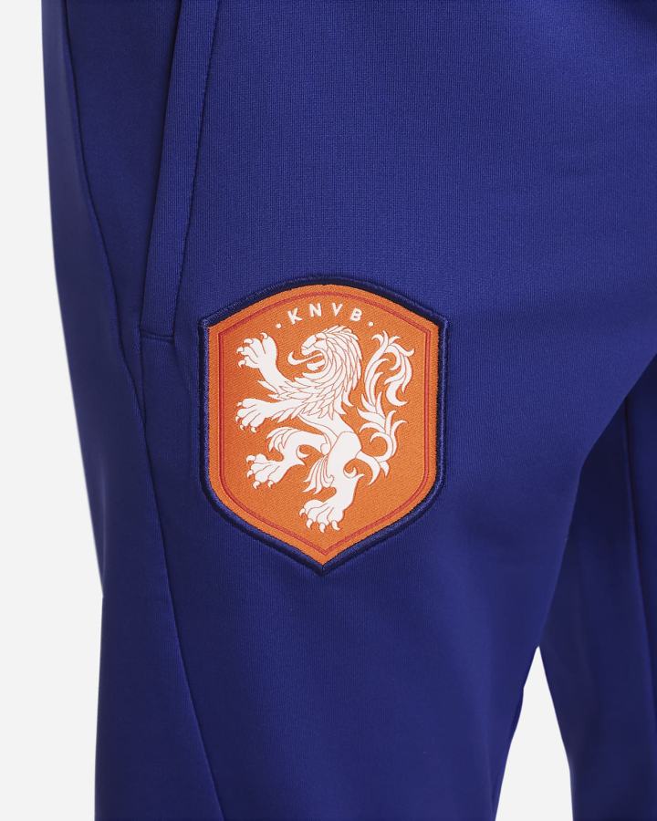 Pantalones Nike Netherlands Strike Kids Dri-FIT Knit Soccer Niña Azul Real Oscuro Azules Blancas | MPGNI-0653