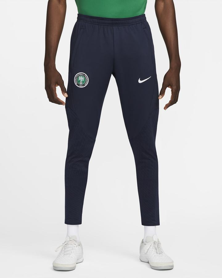 Pantalones Nike Nigeria Strike Dri-FIT Soccer Hombre Obsidian Blancas | QFKJS-9406