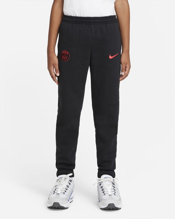 Pantalones Nike Paris Saint-Germain Kids Fleece Soccer Niño Negras Rojas | VIQOD-0685