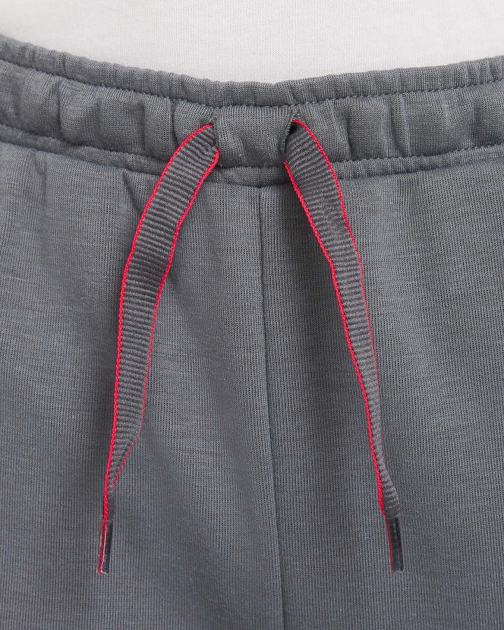 Pantalones Nike Paris Saint-Germain Kids Dri-FIT Fleece Soccer Niño Gris Oscuro Negras Rojas | ZXNLQ-0526