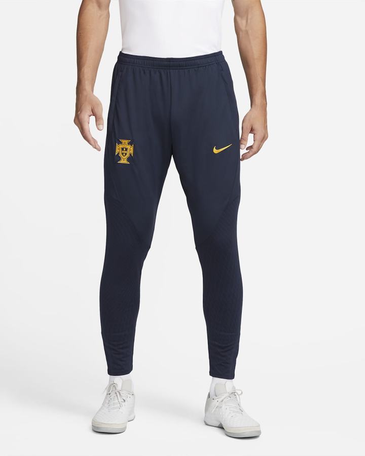 Pantalones Nike Portugal Strike Dri-FIT Soccer Hombre Obsidian Doradas | ZBYLD-5619