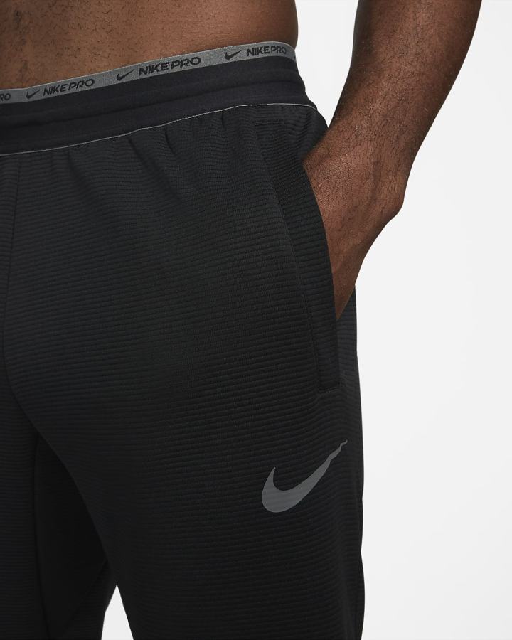 Pantalones Nike Pro Fleece Training Hombre Negras Gris | CTBUL-7380