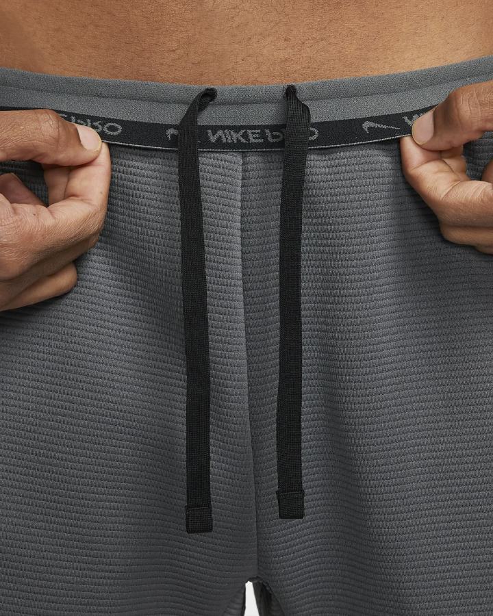 Pantalones Nike Pro Fleece Training Hombre Gris Negras | SBFTZ-7190