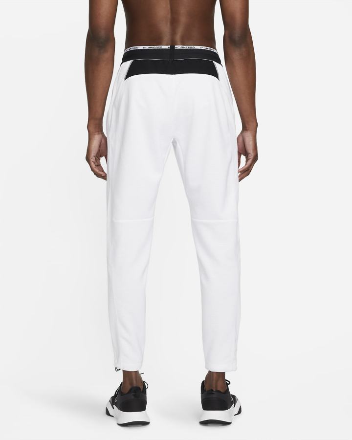 Pantalones Nike Pro Fleece Training Hombre Blancas Negras | UHZLP-5312