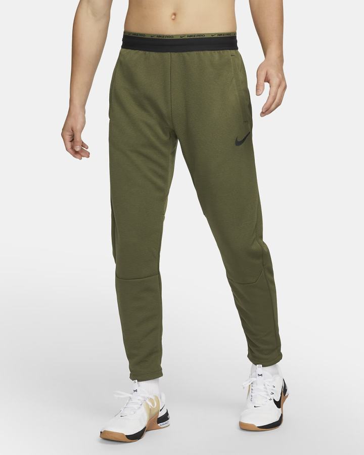 Pantalones Nike Pro Fleece Training Hombre Verde Negras | XTQBJ-4196
