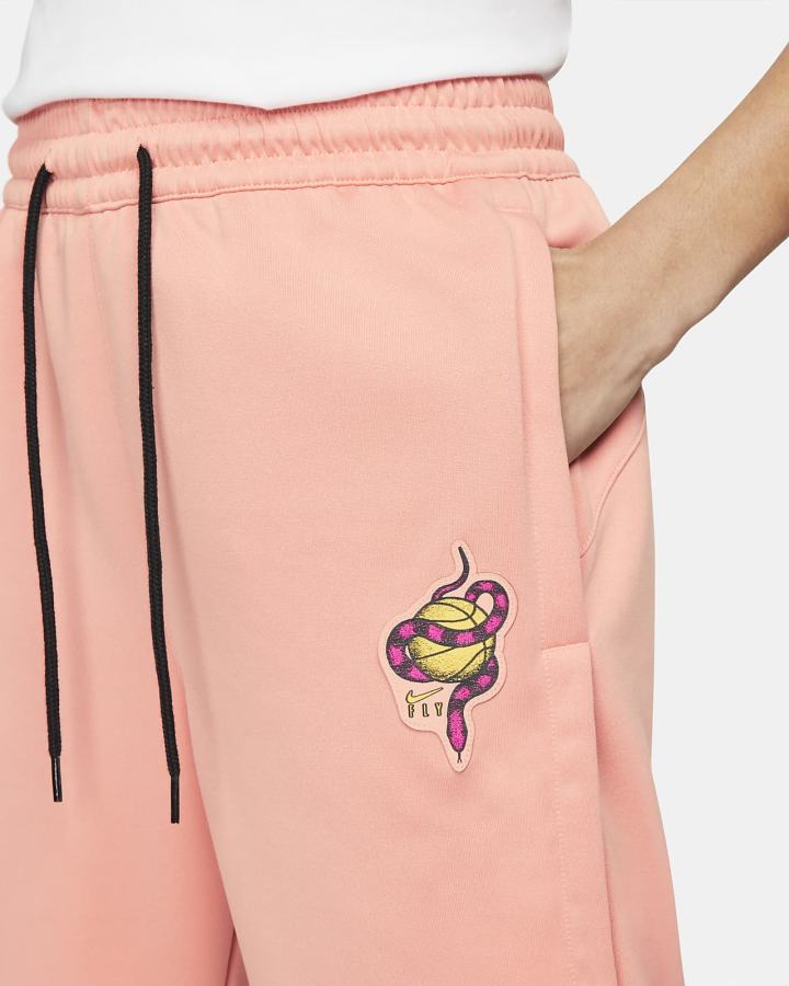 Pantalones Nike Retro Fly Basketball Mujer Negras | WRLME-3604