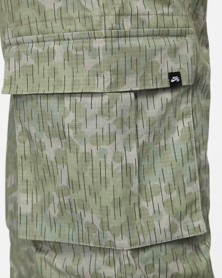 Pantalones Nike SB Camo Skate Cargo Hombre Verde | BEVRZ-3165