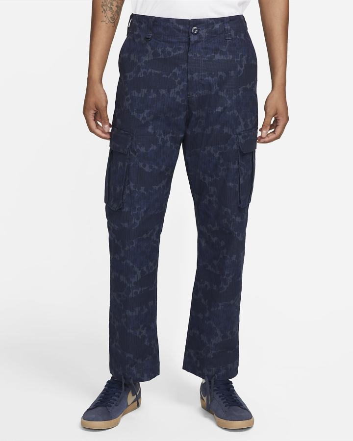 Pantalones Nike SB Camo Skate Cargo Hombre Azules | XPGWK-5763