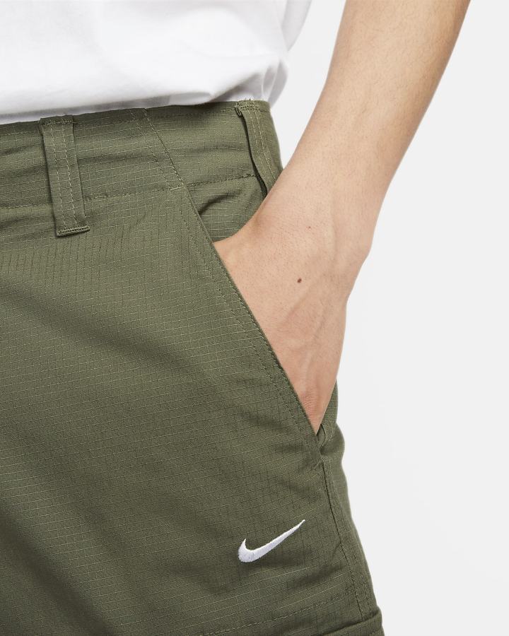 Pantalones Nike SB Kearny Skate Cargo Hombre Verde Oliva Blancas | JUKFV-9845