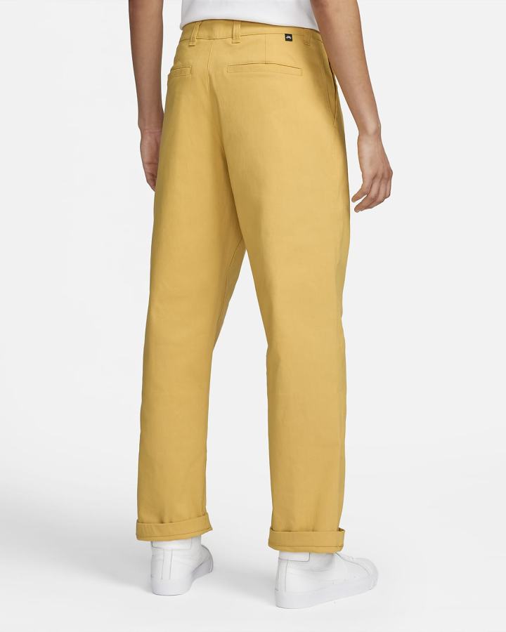 Pantalones Nike SB Loose-Fit Skate Chino Hombre Doradas | IKPFN-4510