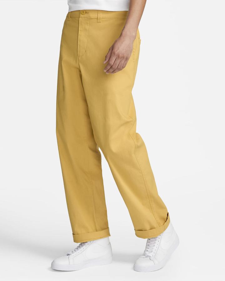 Pantalones Nike SB Loose-Fit Skate Chino Hombre Doradas | IKPFN-4510