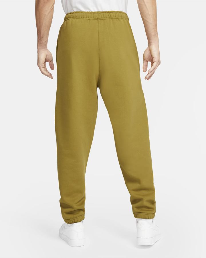 Pantalones Nike Solo Swoosh Fleece Hombre Blancas | DUBME-9814