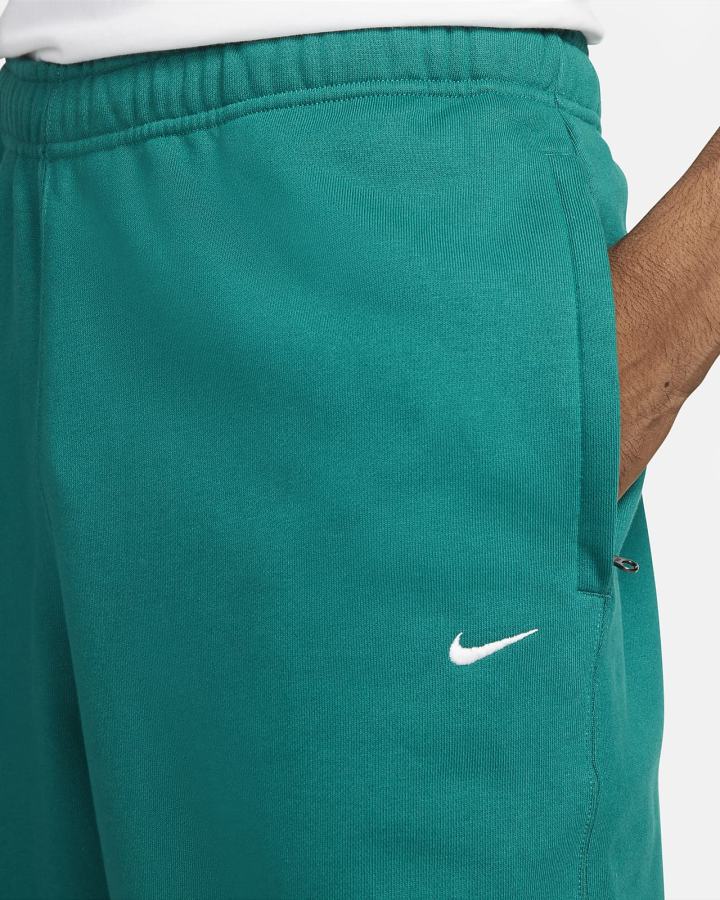 Pantalones Nike Solo Swoosh Fleece Hombre Verde Blancas | FEJIS-4302