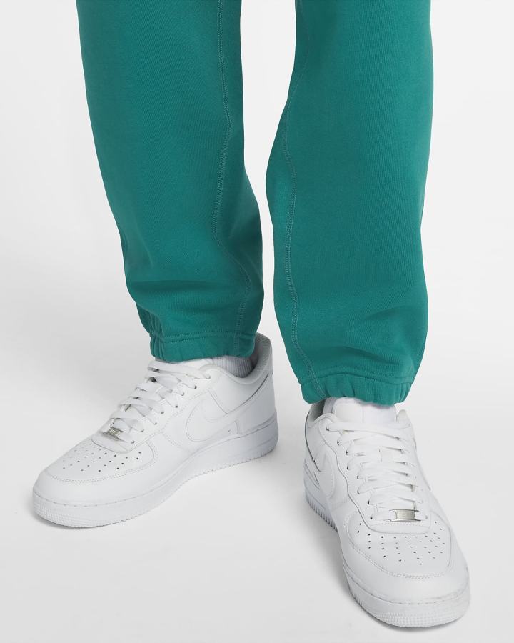 Pantalones Nike Solo Swoosh Fleece Hombre Verde Blancas | FEJIS-4302