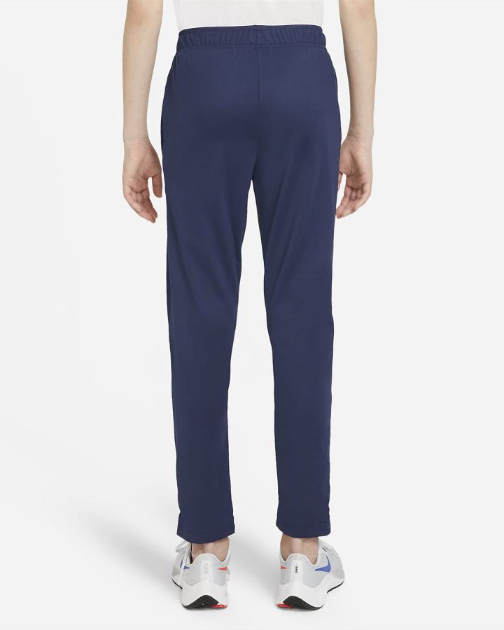 Pantalones Nike Sport Kids Training Niño Azul Marino Blancas | EBKON-0567