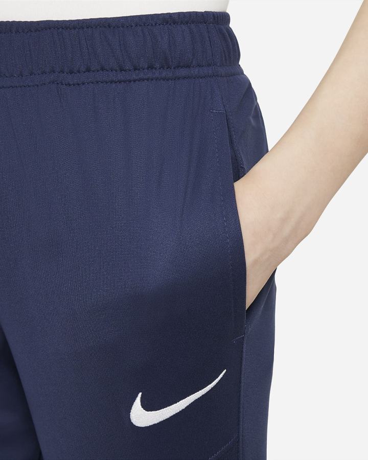 Pantalones Nike Sport Kids Training Niño Azul Marino Blancas | EBKON-0567