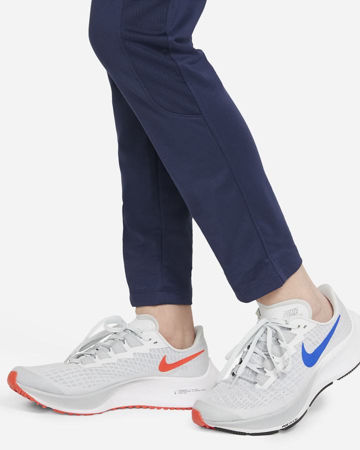 Pantalones Nike Sport Kids Training Niño Azul Marino Blancas | EBKON-0567
