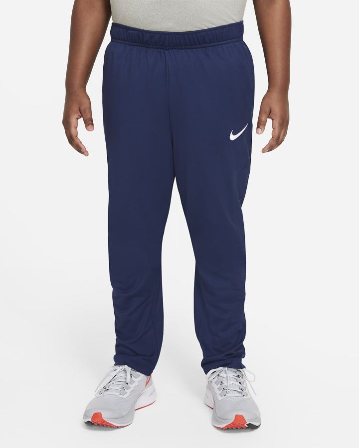 Pantalones Nike Sport Kids Training Niño Azul Marino Blancas | EOQVT-4860