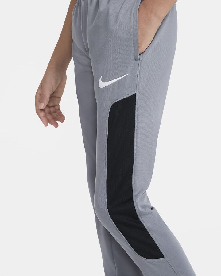 Pantalones Nike Sport Kids Training Niño Gris Negras Blancas | HMVTW-1296
