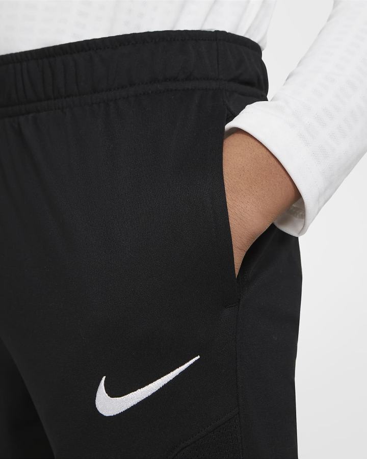 Pantalones Nike Sport Kids Training Niño Negras Blancas | SRIOZ-9253