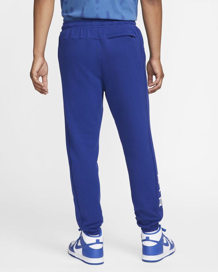 Pantalones Nike Sportswear Air French Terry Hombre Azul Real Oscuro Azules Blancas | CHXUI-1205