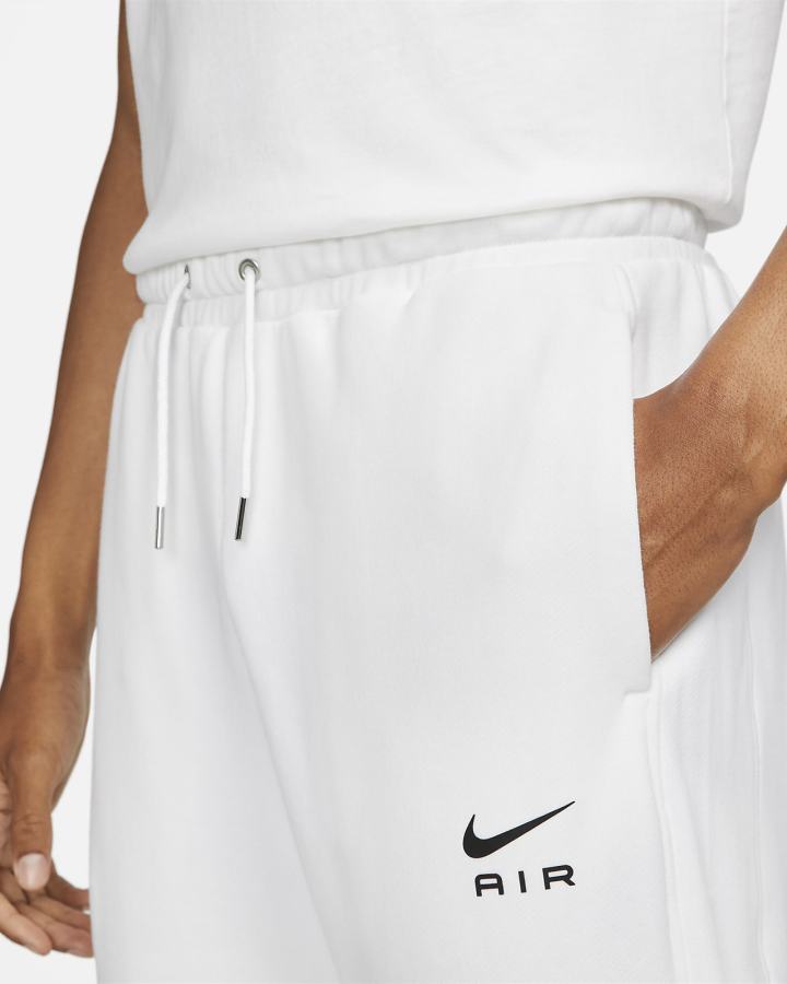 Pantalones Nike Sportswear Air French Terry Hombre Blancas Negras | CVJNM-3567