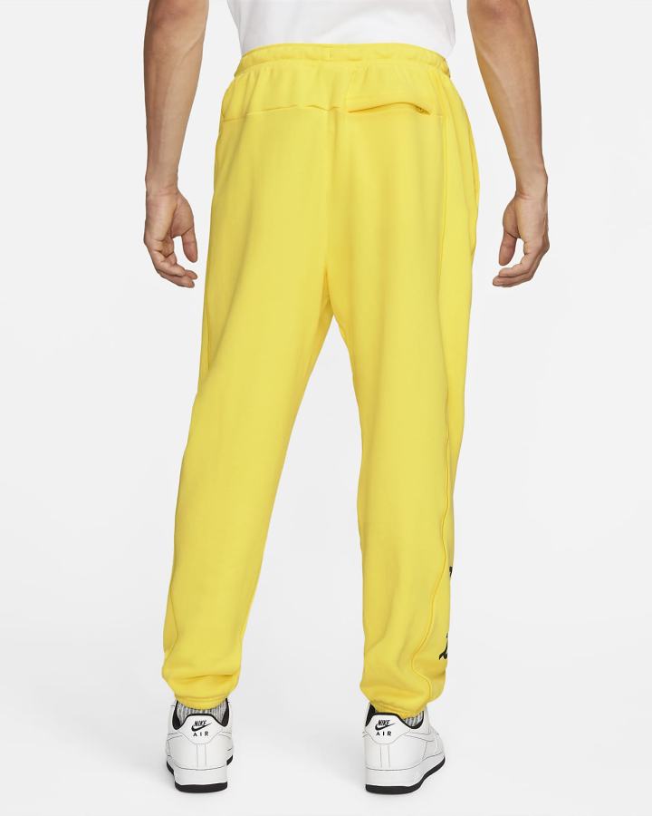 Pantalones Nike Sportswear Air French Terry Hombre Amarillo Negras | RHPFS-1452